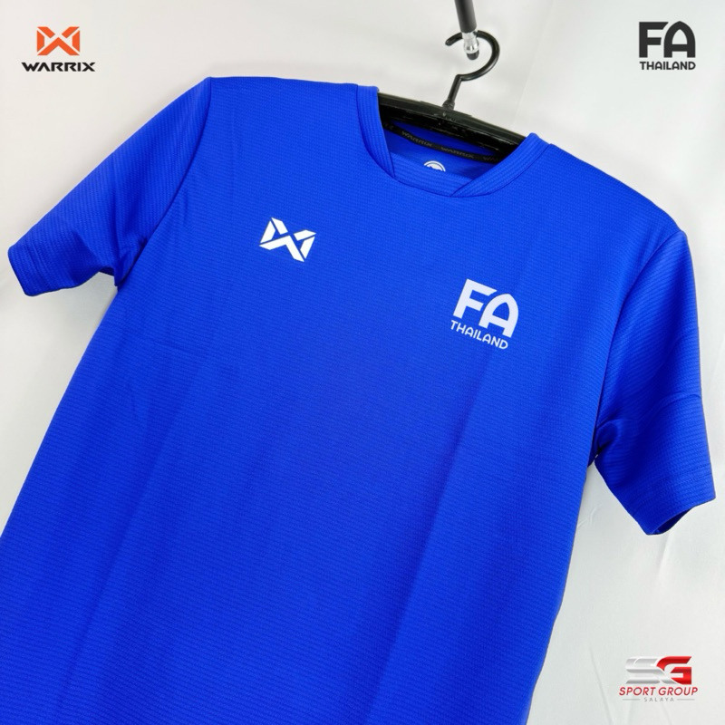 Warrix เสื้อกีฬาแขนสั้น เสื้อกีฬา FA THAILAND เสื้ออบรมกรรมการ