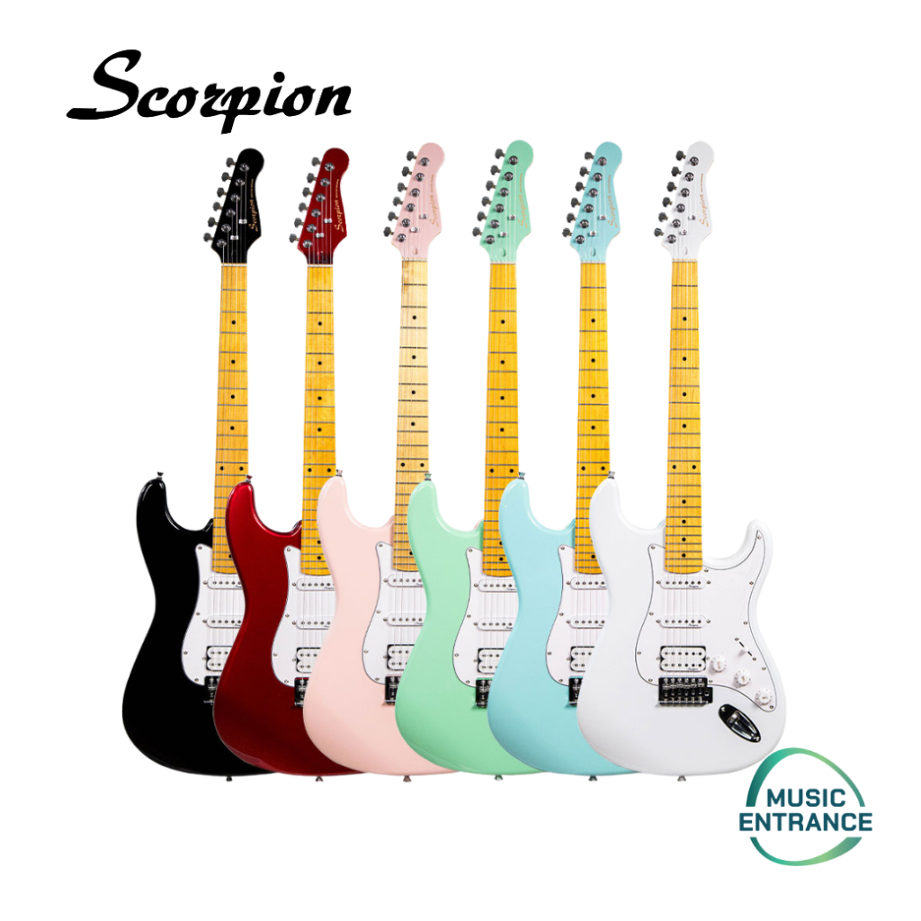 Scorpion SS120 Deluxe Series Starcaster SSH กีตาร์ไฟฟ้า Scorpion Deluxe Series