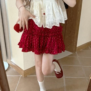 🎀Mona🎀คอกลม แขนสั้น เสื้อเชิ้ต หลวม แฟชั่น หวาน