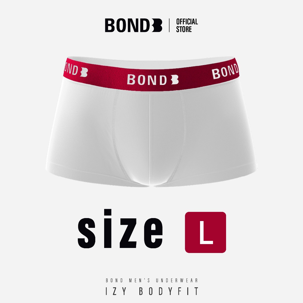 BOND Men's underwear IZY BODYFIT Clothing กางเกงชั้นในผู้ชาย Bond Outlet คละสี ไซร้ได้
