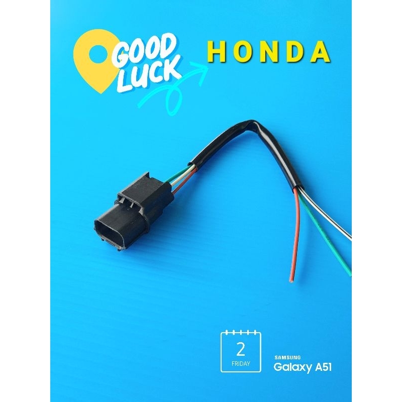 ปลั๊กไฟท้ายLED Stoplampรถมอไซค์HONDA ADV160,VARIO125/ฝั่งตัวผู้(บรรจุ1อัน)