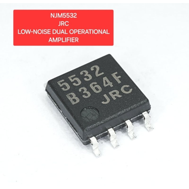 NJM5532 JRC LOW-NOISE DUAL OPERATIONAL AMPLIFIER
