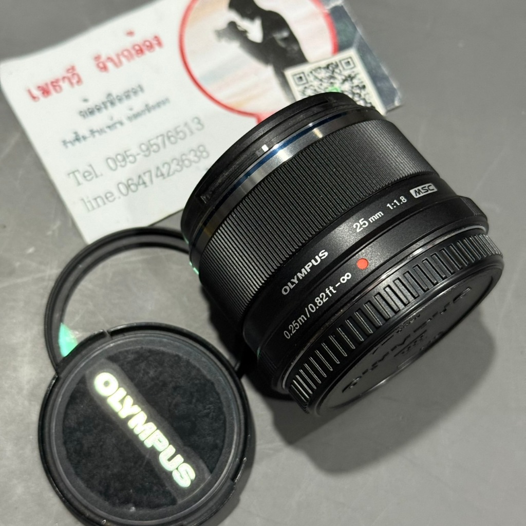 เลนส์ olympus 25f1.8