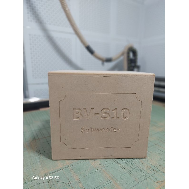 ตู้เปล่า BV 10นิ้ว ไม้MDF 15mm กxยxส 35x45x41cm