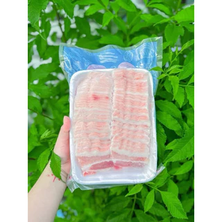 สามชั้นสไลด์กระทะ (700g.)456 🐷⚡️ส่งด่วน🏆ขายดีอันดับ1⭐️ปิ้งย่าง ชาบู หมูกระทะ🔥ค่าส่งเหมา✅คละได้ทั้งร้าน 🚚💨ส่งขนส่งแช่เย็น