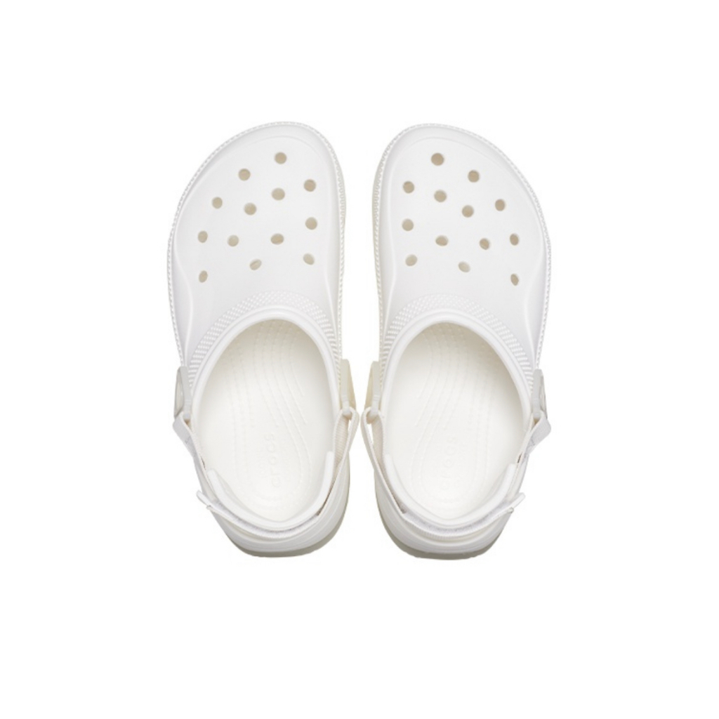【พร้อมส่งของแท้💯】Crocs รองเท้า EVA/white ทั้งชาย และหญิงสามารถสวมใส่มัน