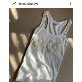 เสื้อกล้ามผู้หญิง รุ่น Flower Top (camallian)