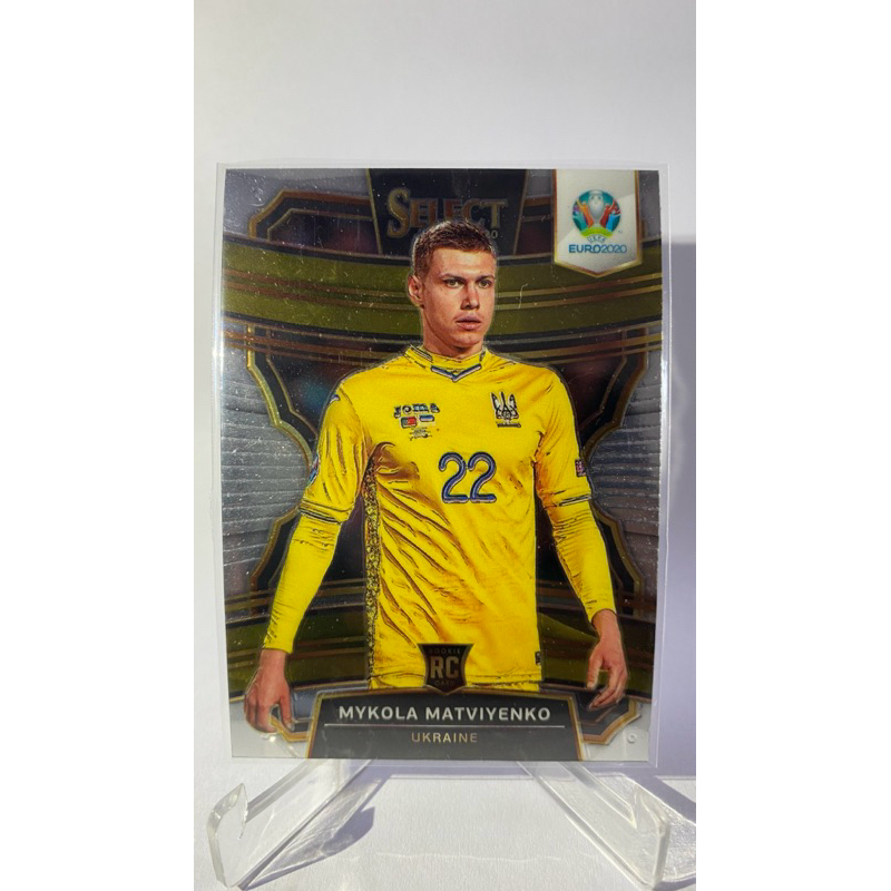 การ์ดนักฟุตบอล MYKOLA MATVIYENKO, RC,UKRAINE , PANINI SELECT 2020