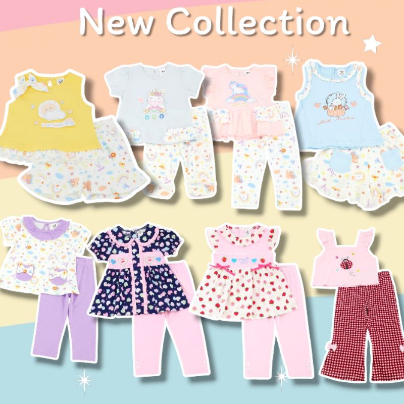 #101🐰ชุดเซ็ทน่ารักไซส์ 12m 18m 24m 3t 4t 5t