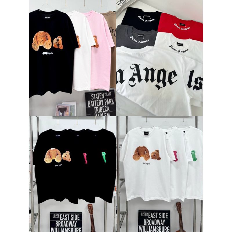 เสื้อยืดโอเวอร์ไซส์งานแบรนด์สกรีน หน้า- หลัง