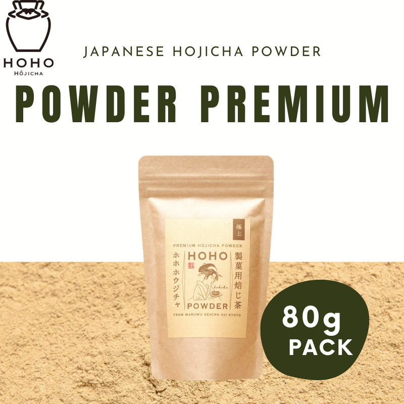 HOHO HOJICHA Powder Premium 80g Pack