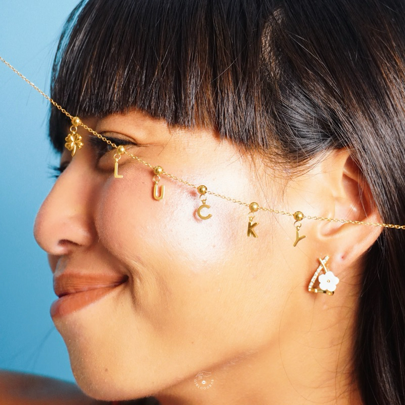 Girlgograb ~ สร้อยคอและสร้อยข้อมือสแตนเลส Tiny Talk collection สร้อยอย่างเดียวไม่มีจี้