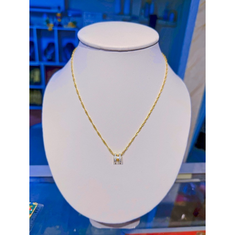 สร้อยเพร็ชพร้อมจี้ ใส่ได้ทุกวัน