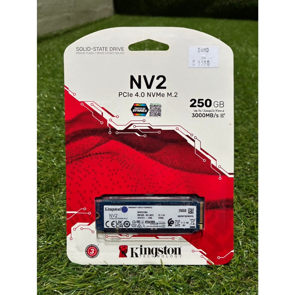 Kingston NV2  PCle 4.0 NVMe M.2 250GB สินค้าใหม่