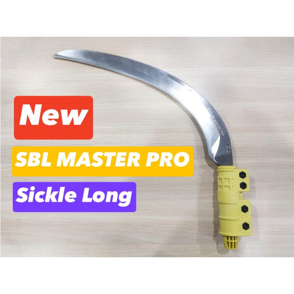 เคียว SBL Master Pro รุ่นใหม่ มีรู 2 รู ที่สันเคียว ชุดปะกบ ขนาด 32 มิล