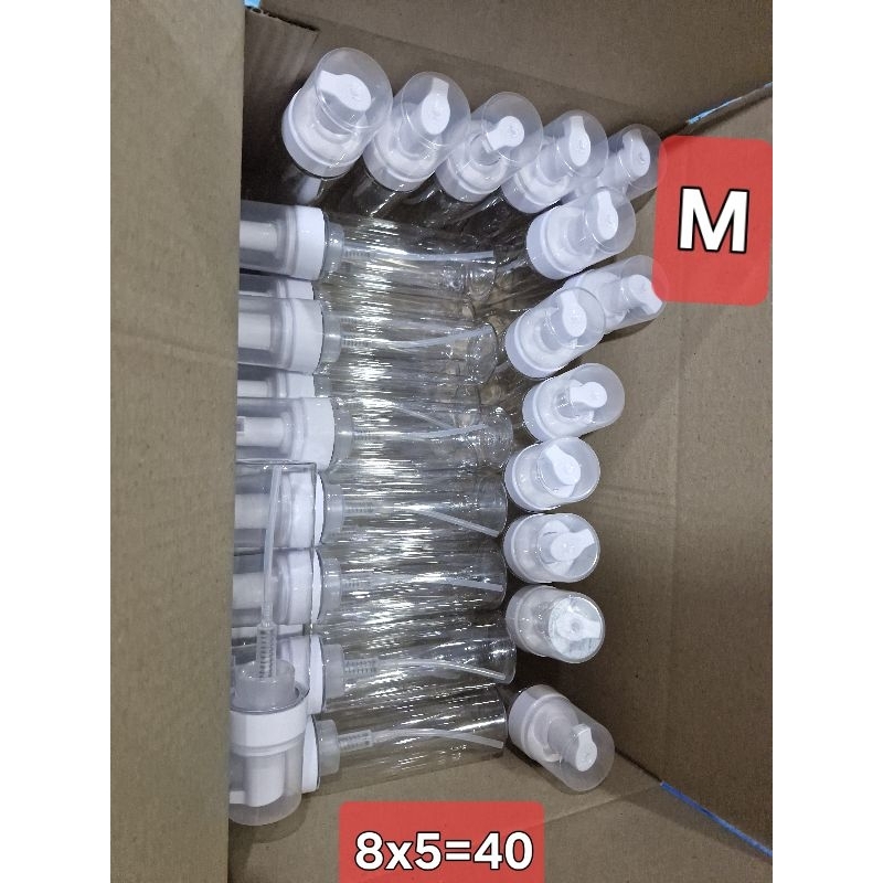 ขวดปั๊มโฟม 200 ml. ขวดเปล่า พลาสติกใส ผลิตใหม่ๆฝาสีขาว สินค้าพร้อมส่ง แล้วจ๊ะ วัสดุเกรด A **ส่งในไทย