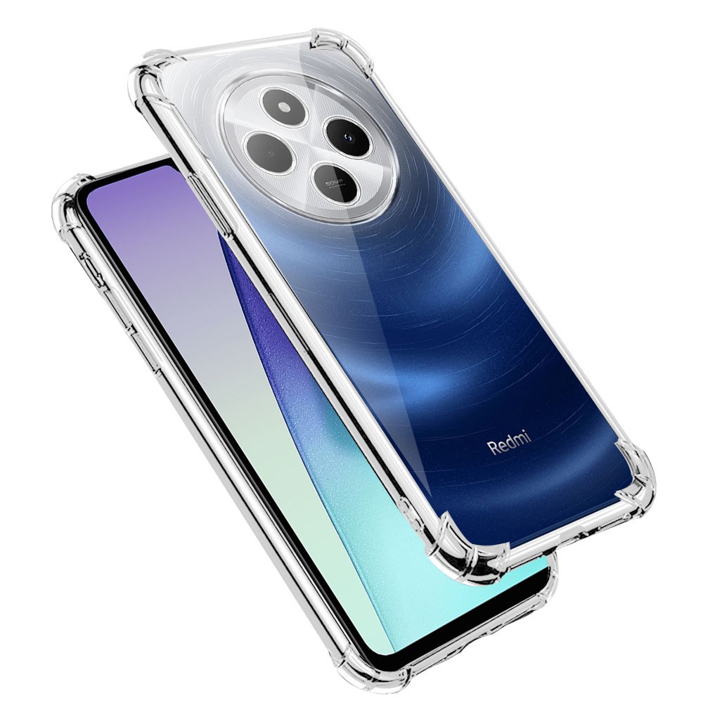 018 เคสกันกระแทกใส สำหรับ Redmi 14C 13C 12C A3 A5 A1 A2Plus 9A 9C 9T 10A 10C Note14 Pro + 4G/5G Note13/Note12/Note11