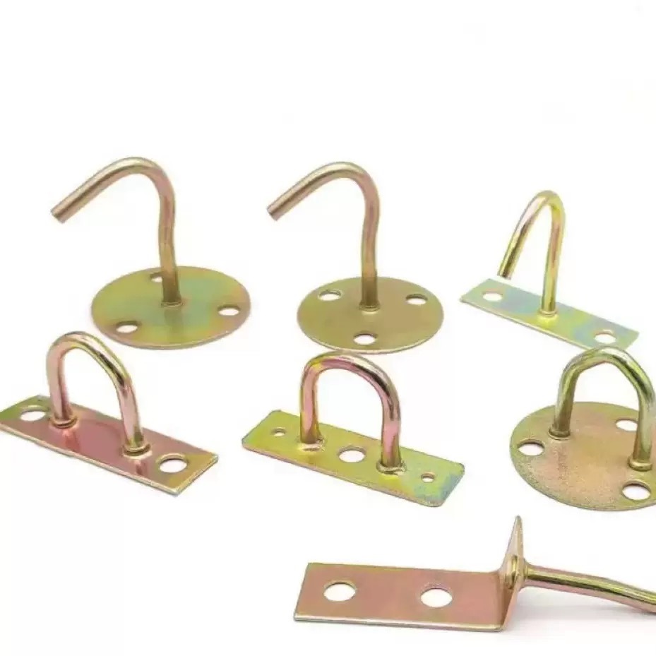 SHUYE ตะขอแขวนพัดลม แขวนโคม ติดเพดาน ผนัง  ตะขออเนกประสงค์ Ceiling Hooks(C ตรง/C เหลี่ยม) - รูปที่ 3