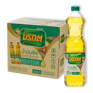 [ยกลัง] น้ำมันพืชมรกต ขวดละ 1 ลิตร น้ำมันปาล์ม ตรามรกต ขนาด …