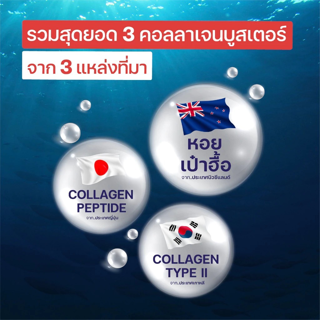 WELL-U Collagen Type 2 Plus Abalone เวล ยู คอลลาเจน ไทป์ทู พลัส อบาโลน [อบาโลน กระปุกขาวส้ม 100 กรัม] [2 กระปุก] - รูปที่ 5