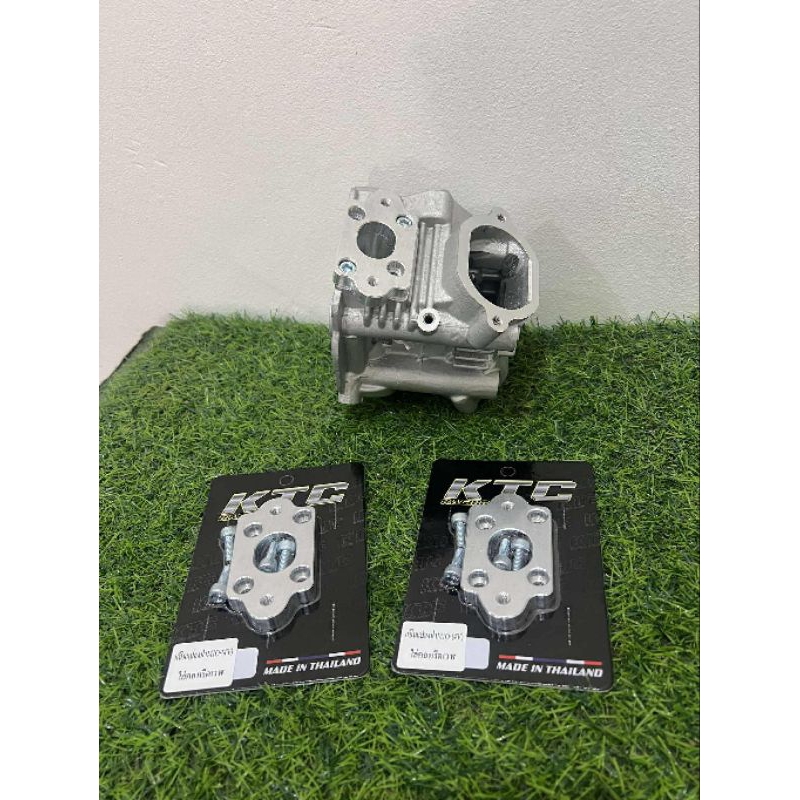 แป้นแปลงคอหลีดMIO ใส่คอหลีดw125 ตัวหนา งานKTC อะไหล่มอไซค์สินค้าคุณภาพ