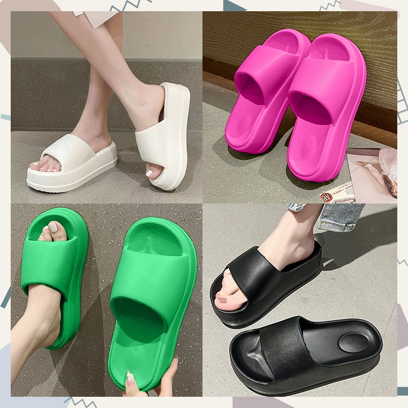 NEW รองเท้าแตะเสริมส้นแบบสวม เสริมบุคลิกให้สาวๆ รูปที่ 2