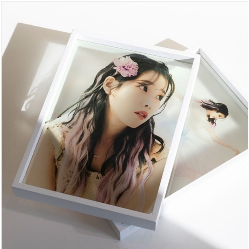 [พร้อมส่ง]มือ2 IU - Clear Frame : I,U Version , The golden hour