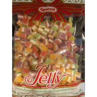 เยลลี่ ตราควีน : มาร์ชแมโลว์ผสมวุ้นเจลาติน Queen