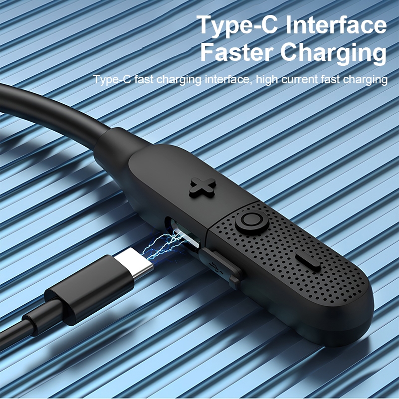 MeeGoo Wireless bluetooth Headset Neck Halter หูฟังบลูทูธไร้สาย พร้อมไมโครโฟน หูฟังไร้สาย IPX5 กันน้ำ