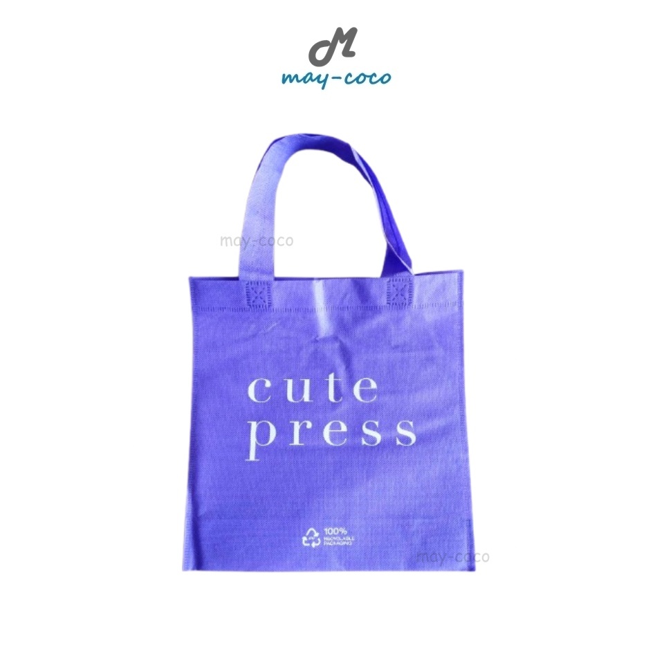 Free Gift กระเป๋าผ้า Cute Press กระเป๋าใส่ของ กระเป๋าคิวท์เพรส คิวท์เพลส สีม่วง