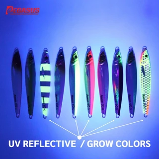 เหยื่อจิ๊ก / แคสอินทรีย์ Pegasus (เพกาซัส) รุ่น High Speed น้ำหนัก 7,10,15,25,35,45,60,80 กรัม