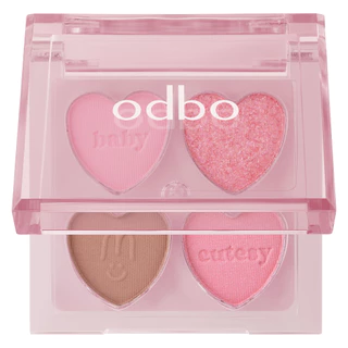 ODBO - Baby Cutesy Palette 2035 (1.8g.) โอดีบีโอ เบบี้ คิ้วท์ซี่ พาเลท 2035
