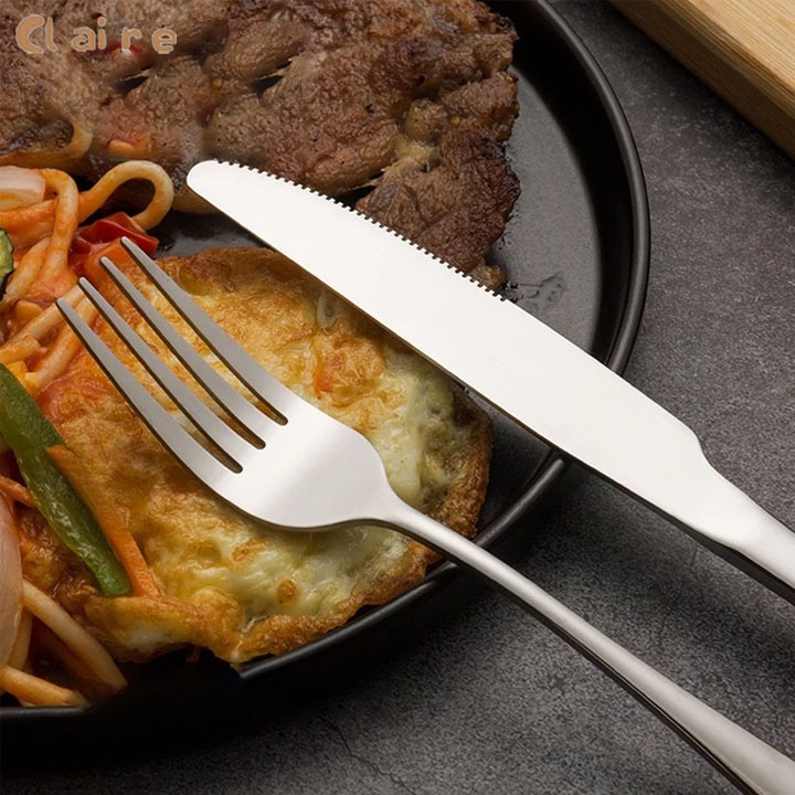 COD มีดสเต็ก มีดสเต็กแสตนเลส ความยาว：23cm Claire