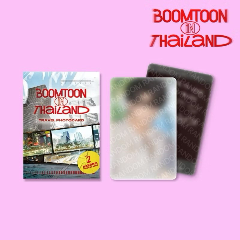 boomtoon in thailand travel photocard