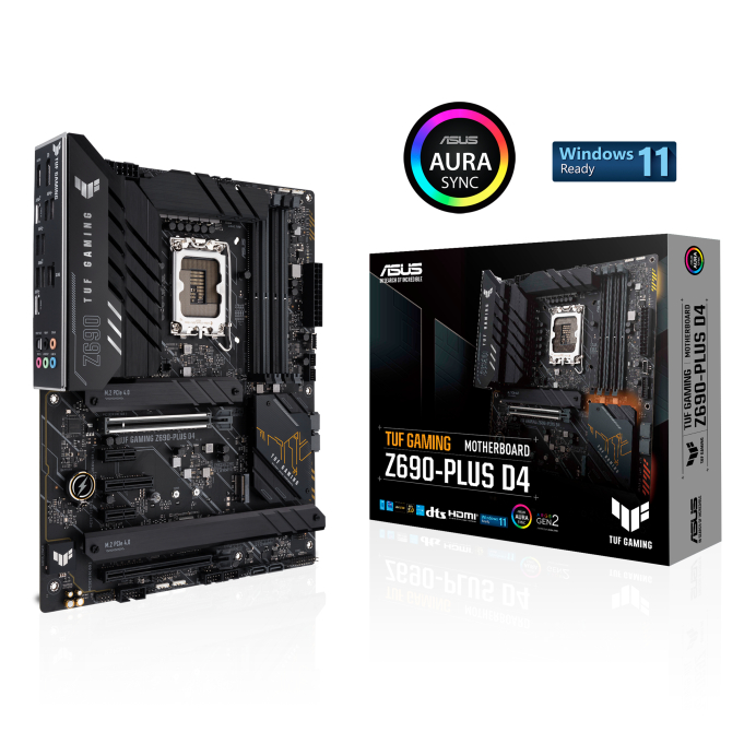 MAINBOARD (เมนบอร์ด) 1700 ASUS TUF GAMING Z690-PLUS D4 (DDR4) ตัวท็อป พร้อมส่ง
