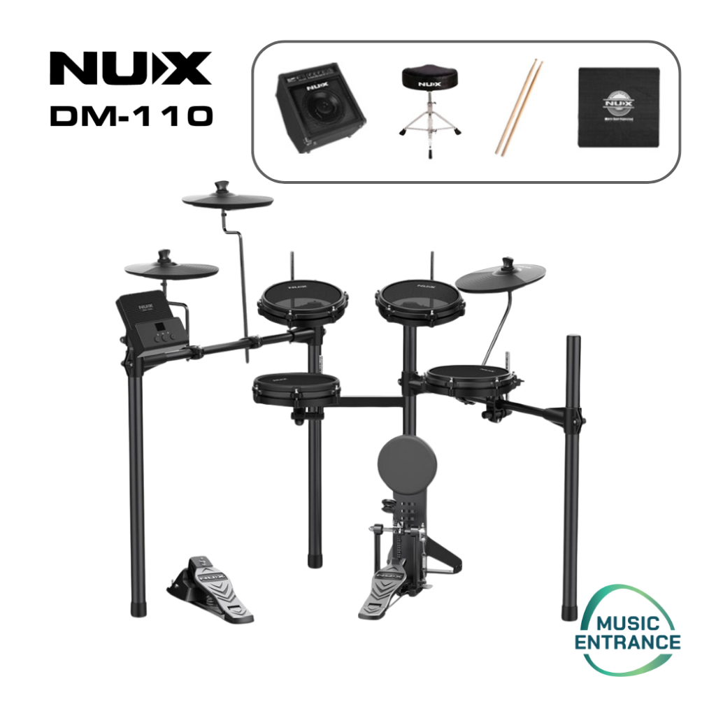 NUX DM-110 Digital Drums กลองไฟฟ้า ชุดกลองดิจิทัล