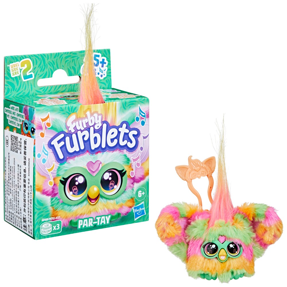 FURBY FURBLET PAR TAY ของเล่นพวงกุญแจ