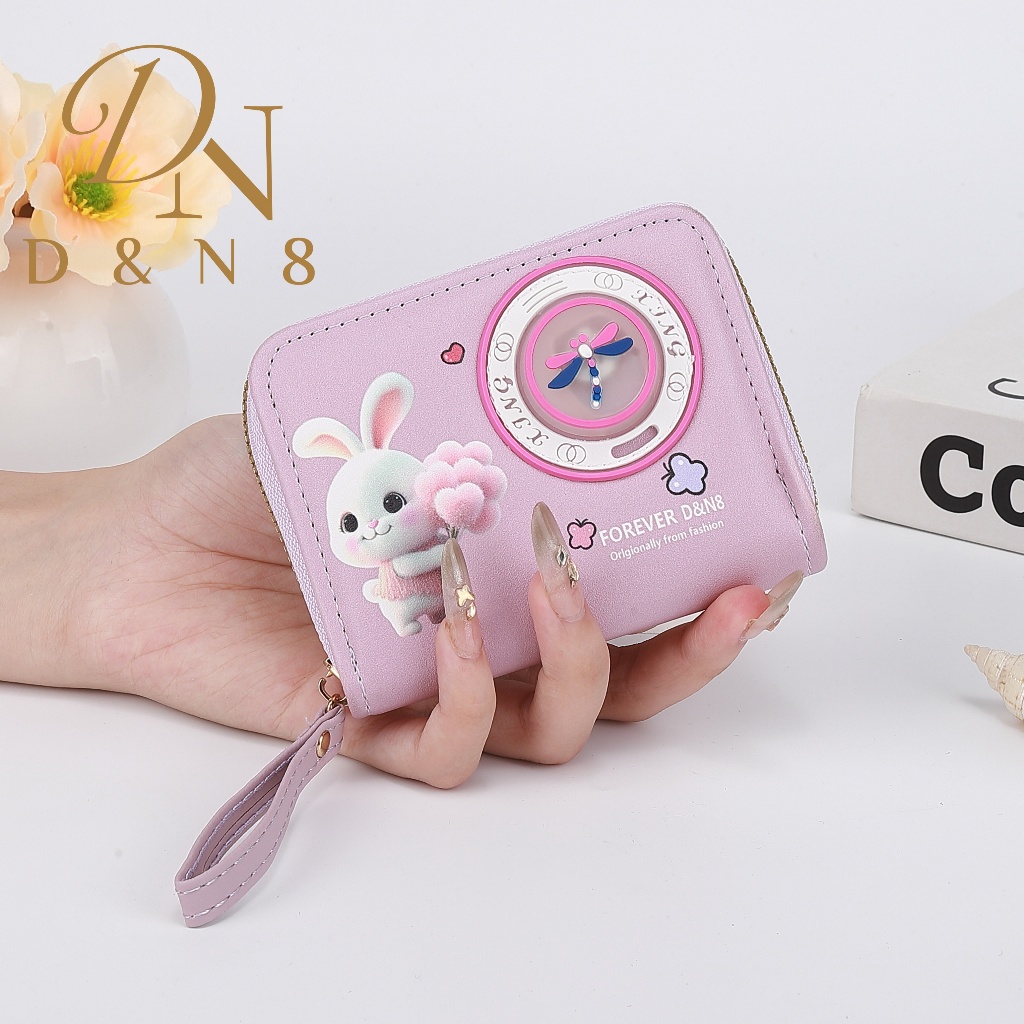 SA2#กระเป๋าสตางค์ราคาถูกกระเป๋าสตางค์ผู้หญิงใบสั้น. กระเป๋าสตางค์กระเป๋าสตางค์ใบสั้น 📌มีซิปใบสำหรับใส่เหรียญ 📌มีช่วงใส่บ - รูปที่ 3