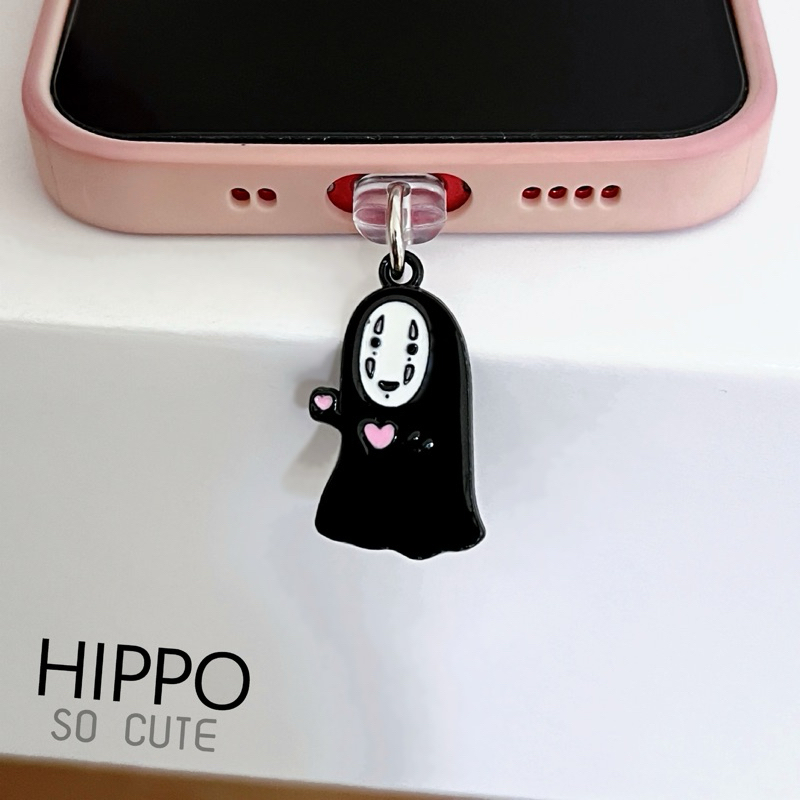 [ร้านไทย] จุกกันฝุ่น iPhone android iPad จุกกันฝุ่นมือถือ จุกกันฝุ่นไอแพด คาโอนาชิ no face ผีไร้หน้า / Spirited away