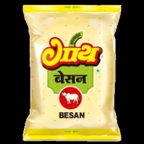 Gaay Chhap Besan, Chana Dal Atta -Superfine Chickpea Flour Perfect for Pakoras, Dhoklas, Ladoos &500g