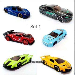 รถเหล็ก 6 คัน 6 แบบ ไม่ซ้ำ scale 1:64 โมเดลรถ รถโมเดล รถเหล็…