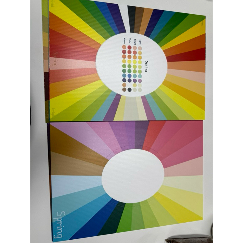 [ส่งด่วน] Personal Color Face personalcolor  ทดสอบสีที่ใช่ด้วยแผ่นเทสสี สินค้าผลิตในไทย มาตรฐานสีตรง ไม่ใช่ภาษาจีน - รูปที่ 3