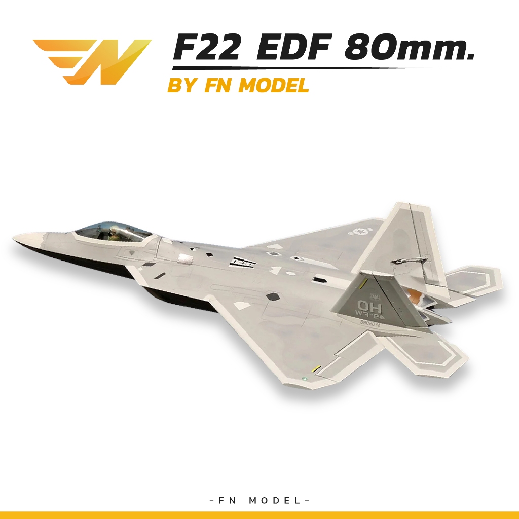 Freewing F22 Raptor 80mm EDF Jet เครื่องบินบังคับF22