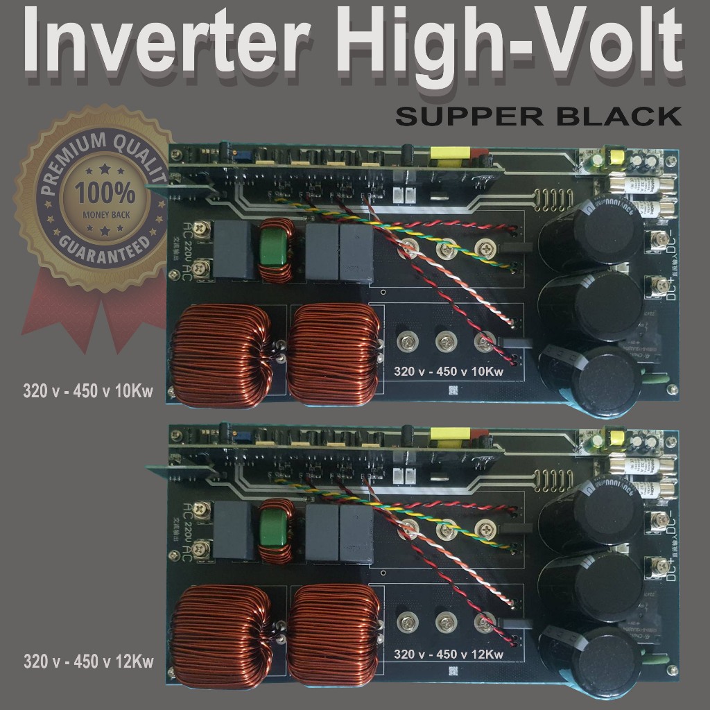 บอร์ด Inverter High-Volt 10kw / 12Kw Pure sine wave