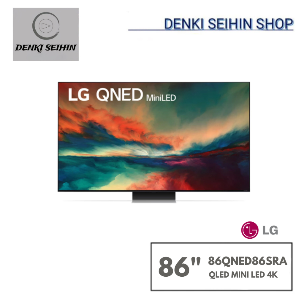 LG QLED Mini LED 4K ขนาด 86 นิ้ว 86QNED86 QNED86 รับประกันศูนย์ไทย 86QNED86SRA