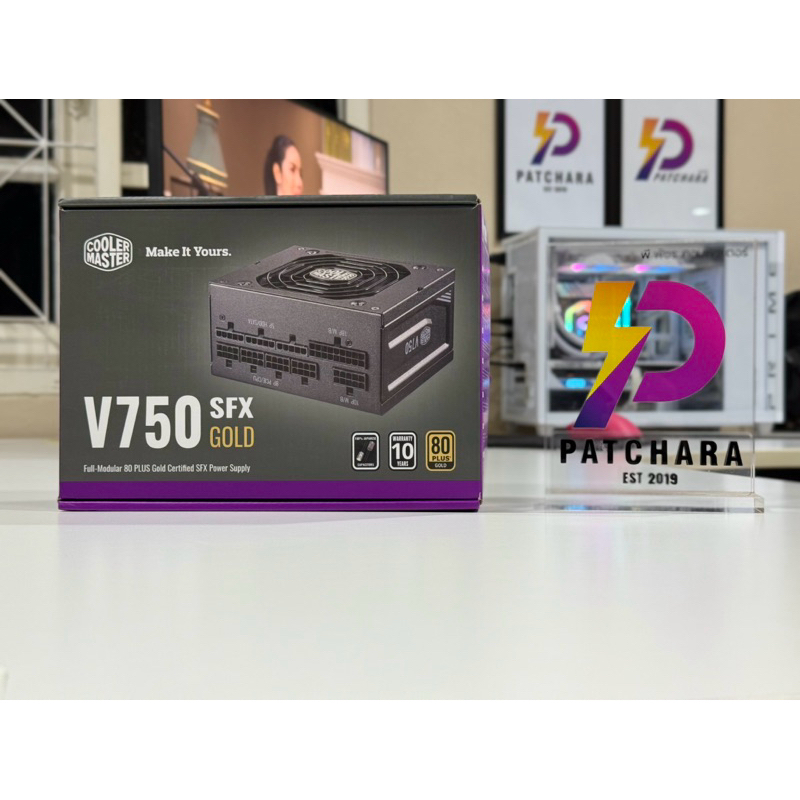 (V750 SFX) COOLER MASTER V750 SFX GOLD - 750W 80 PLUS GOLD (BLACK) (SFX)