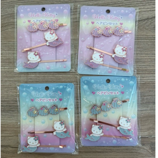 🩵🩷พร้อมส่ง กิ๊บKitty mermaid กิ๊บนางเงือกคิตตี้ แท้จากญี่ปุ่น🇯🇵