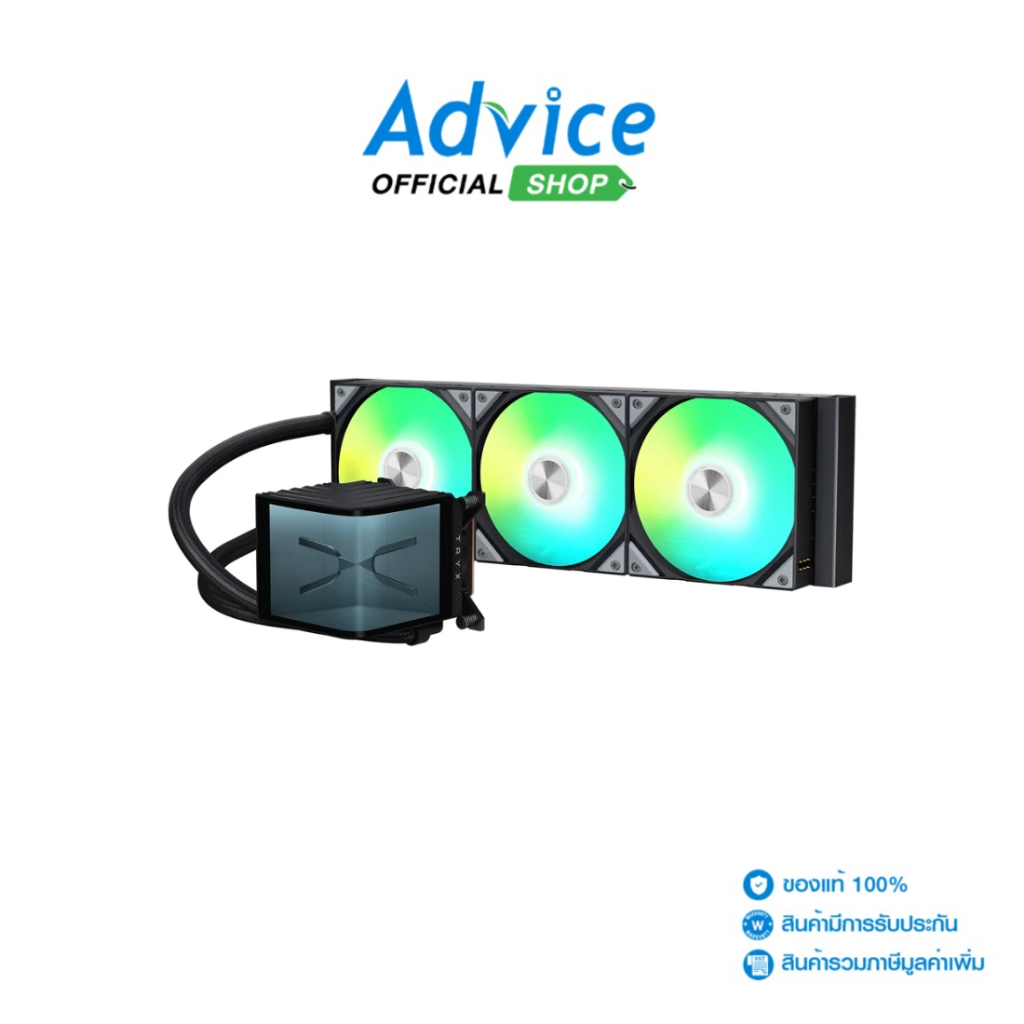 TRYX LIQUID COOLING PANORAMA 360 AIO ARGB BLACK - A0169242
