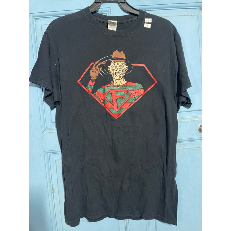 เสื้อยืดมือสอง ลายดาวร้าย Freddy Krueger !!