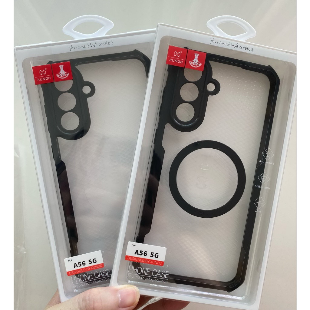 ส่งฟรีไทย XUNDD เคส Samsung A56 5G/A56 เคสแม่เหล็กMagnetic กันกระแทก ขอบยางTPU กันกล้อง
